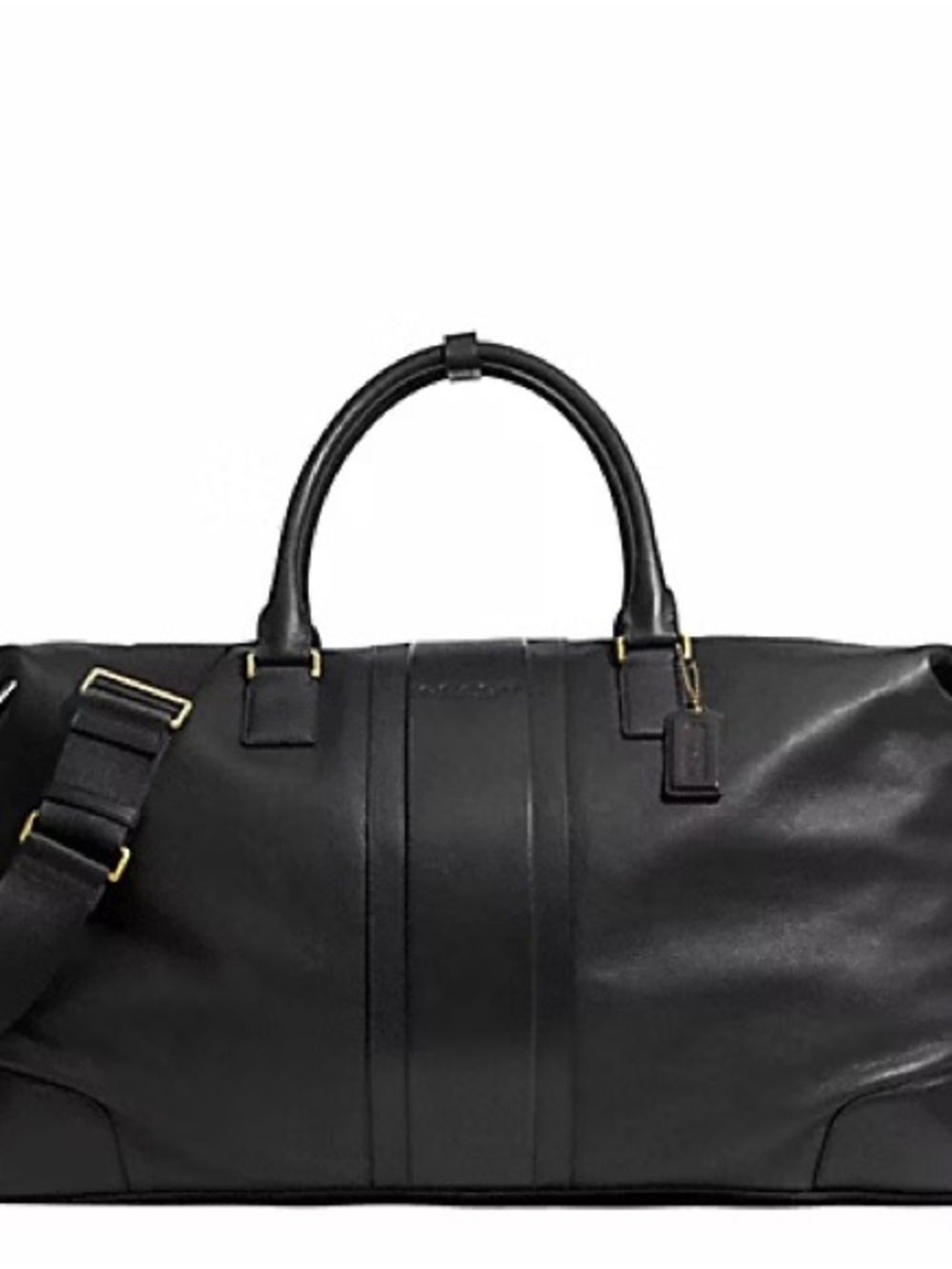 Vintage Heritage Leather Weekend Bag Coach Mahogany